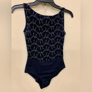 Ladies Black Leotard Size Medium